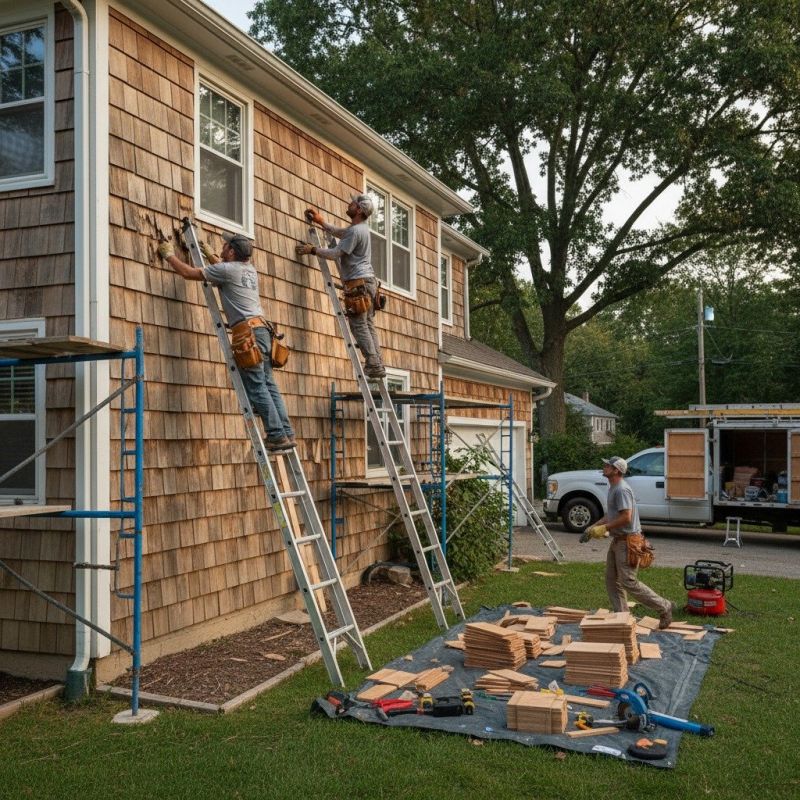 Top Siding Repair Companies in Mystic, CT